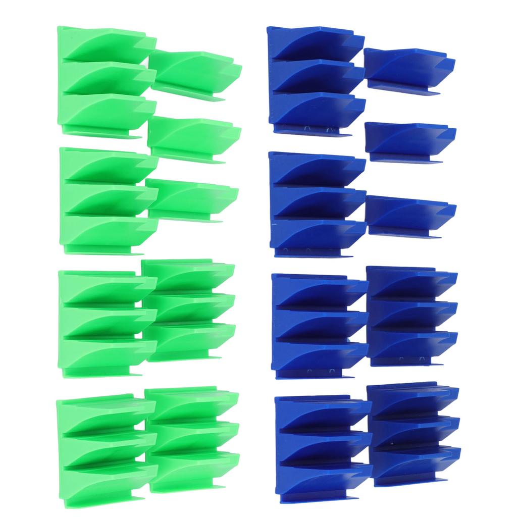 Organizator Geometric pentru Chei 20 de Sloturi Modular Magnetic Suport Rack pentru Chei pentru 6mm la 38mm 1/4in la 1 1