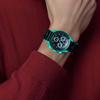Swatch X Omega Bioceramica Missione Lunare Sulla Terra Aurora Boreale Orologi da Uomo Nero SO33L103