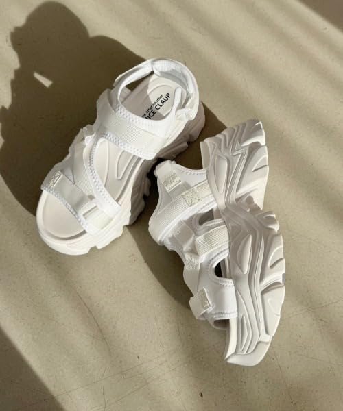 After Another Nice sports sandals 0151130030 M Ivory [One Clap] Thick-soled Women's