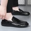 Fashion Classic Genuine Leather Soft Bottom Loafers Men New Handmade Flats Designer Casual Leather Shoes Comfy Anti-slip Business Shoes