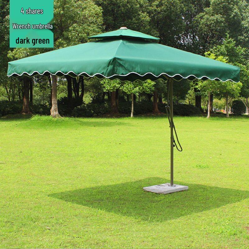 Roman-style Banana Outdoor Umbrella for Courtyard, Beach, Terrace, Balcony, or Park Stall