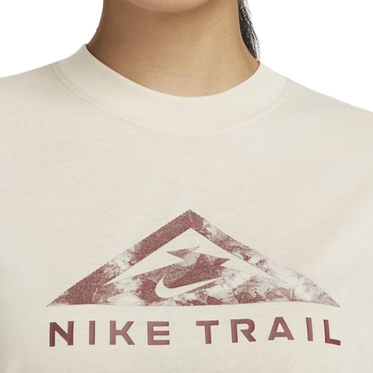 New Nike T-Shirt Women's Sand Pile White DX7897-126
