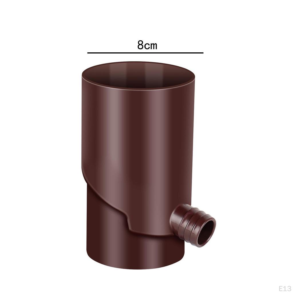 Fallrohrumlenker Regenwasser-Sammelsystem für runde Fallrohre Regentropfen Regenwasser