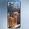 Kawaii Alpaca Lovely Phone Case For Samsung S25,S24,S21,S22,S23,S30,Ultra,S20,Plus,Fe,Lite,Note,10,9,5G Black Cover