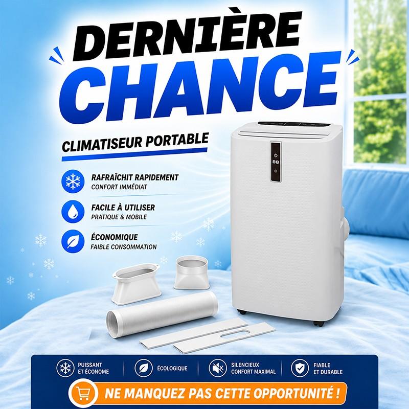 4-in-1 Portable Air Conditioner - 12,000 Btu - Heater - Dehumidifier