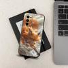 Cool Painting Art Fox Phone Case For Samsung Galaxy A73,31,32,72,41,J7,8,9,53,52,71,22,Note Soft Black Silicone Cover
