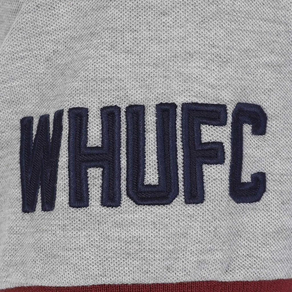 West Ham United FC Men's Contrast Sleeves Polo Shirt