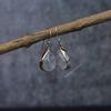 Moonstone Earrings Sterling Silver Teardrop June Birthstone Earrings, Pear Shaped Earrings, Bridesmaid Earrings, Wedding , Christmas Gift