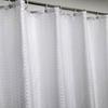 Minghe Polyester Shower Curtain,Water Repellent Cloth Bathroom Shower Curtain,Hotel Fabric Shower Liner