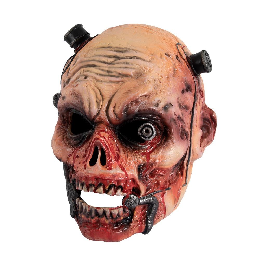 Realistic Halloween Ghost Mask 3D Stereo Demon Grim Reaper Mask Demon Face Cover  Cosplay Events