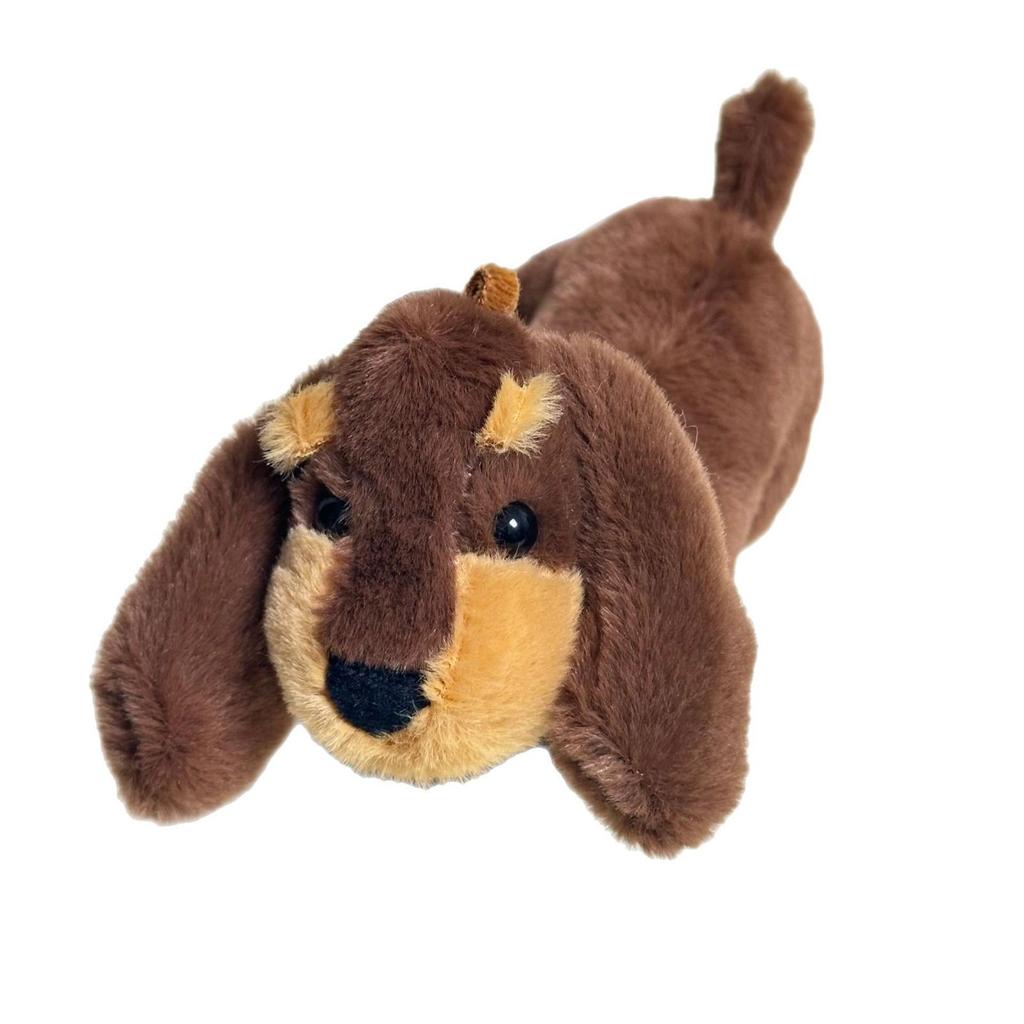 Adorable Dachshund Plush Doll Keychain – Cute Pendant for Bags and Gifts