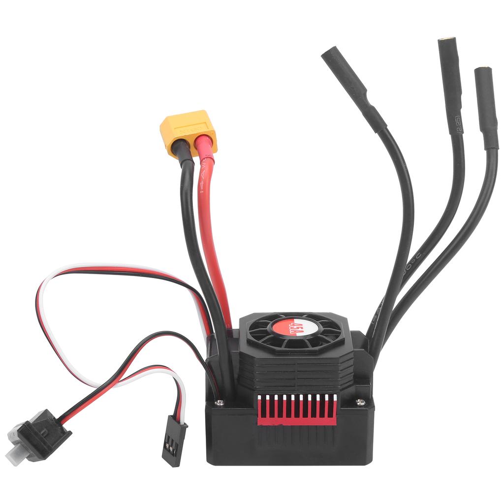 SURPASSHOBBY 45A Waterproof Electric Speed Controller with XT60 Plug for 1 10 1 12RC Car