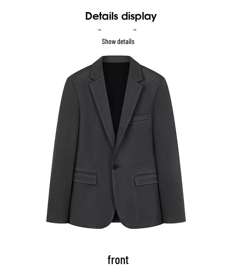 Men’s Slim Fit Woolen Blazer Suit Set - 2024 Autumn/Winter Collection