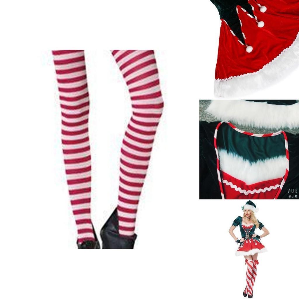 Adorable Swing Dress Style Santa Claus Costume For Women And Girls
