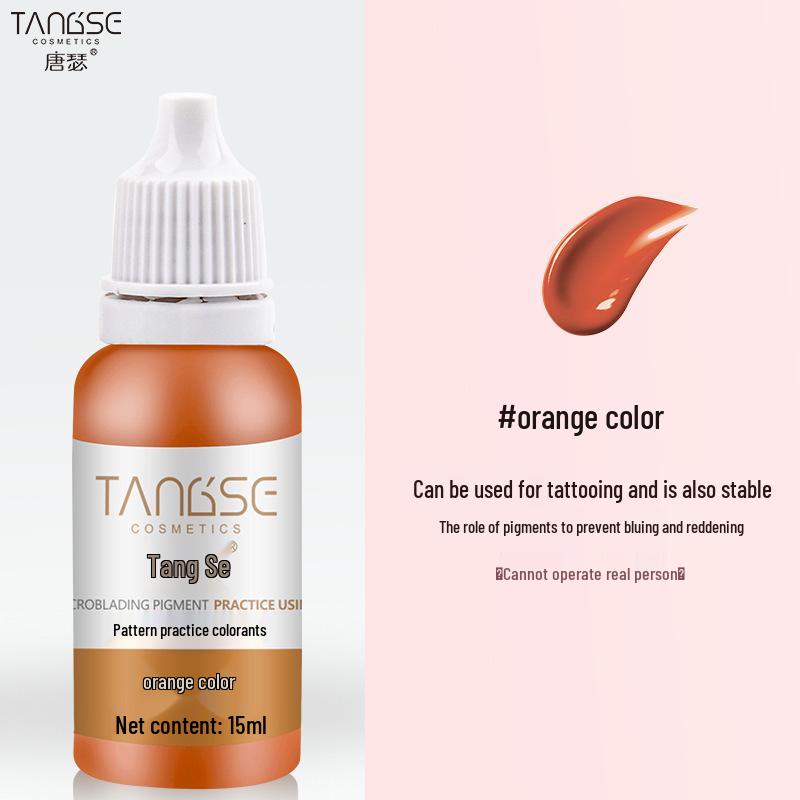 Tangse Stickerei Halbpermanente Augenbrauen- und Lippenfarbe Pigmentwerkzeuge