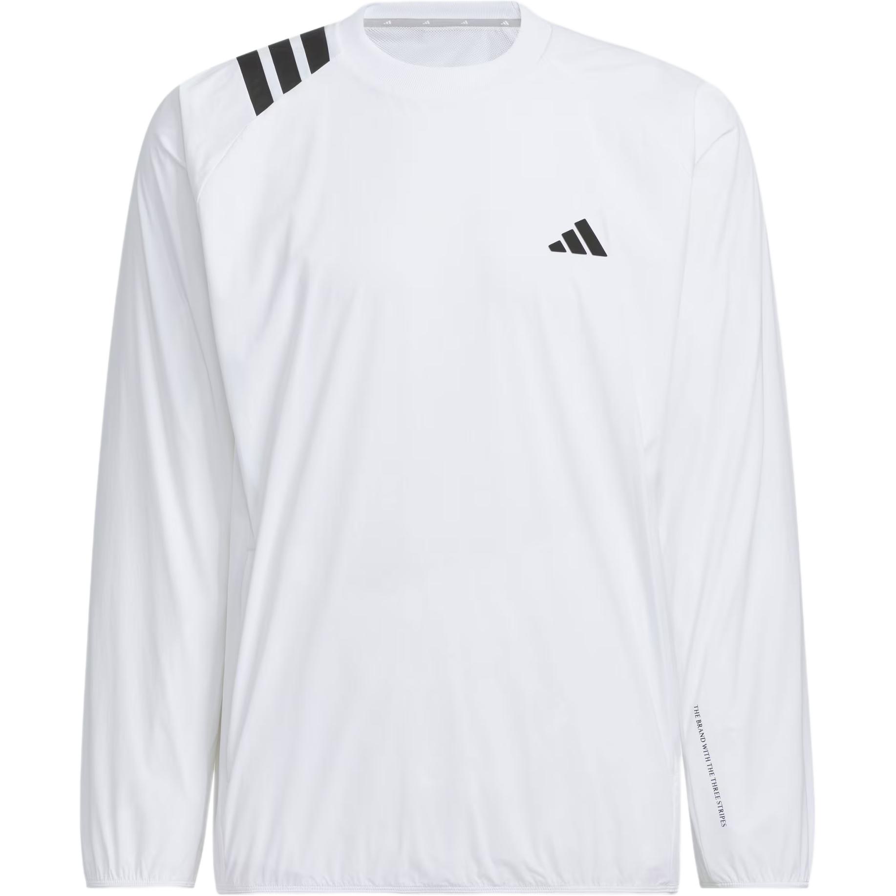 

Adidas Толстовка мужская Crew Brand Logo Striped Golf Woven Sports Crewneck JL7950 M