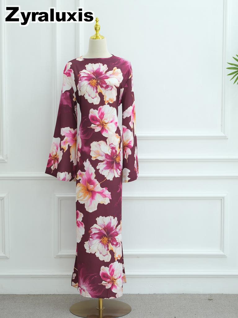 Floral Print Maxi Dress for Women