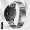 Rychloupínací náramek z titanové slitiny pro Garmin 22mm 26mm Fenix 7X 6X 7 6 Descent MK1 MK2 Epix Gen 2 Řemínek Náramkové doplňky