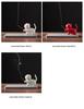 Ceramic Cat Incense Holder - Cute Aroma Burner for Home and Office
