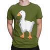 Untitled Goose Game 8 Bit Funny 100 Cotton TShirt Untitled Goose Game Tees Tops For Unisex