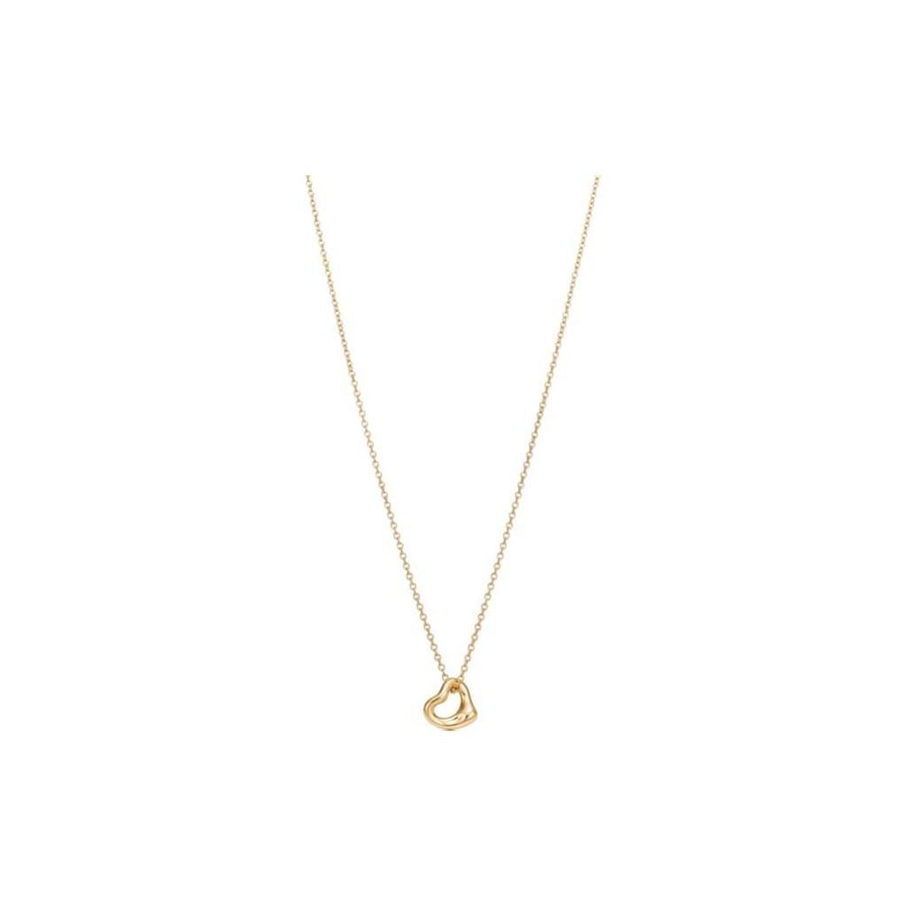 Tiffany & Co. Elsa Peretti® Open Heart Necklace Women Necklace 18K-Yellow-Gold 60957398