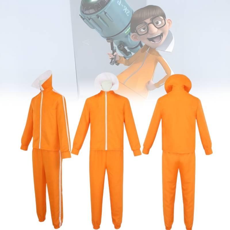 Despicable Me Minions Victor Gru Cosplay Costume For Halloween Party Fun