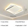 Modern Simple LED Ceiling Lamp For Living Room Bedroom Study Baby Room Kitchen Aisle Loft Chandelier Lighting Fixture Home Decor