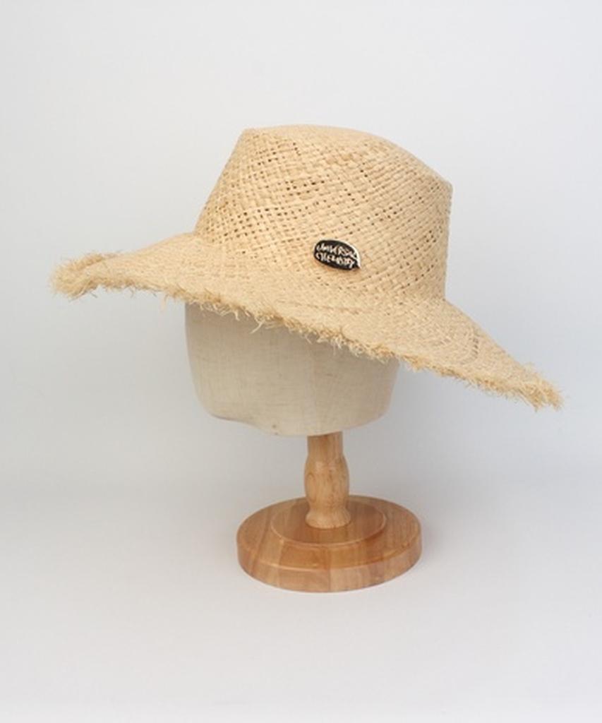 Yunibeosyeolkemiseuteuli Soft Natural Raffia Flat Panama Hat Panama Hat