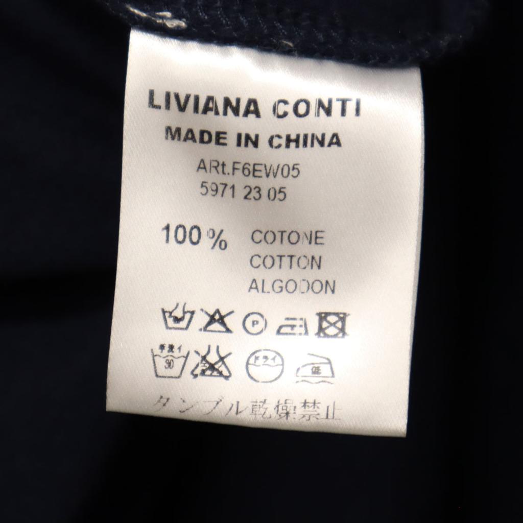 LIVIANA CONTI Short Sleeve One Piece S Navy Women Used
