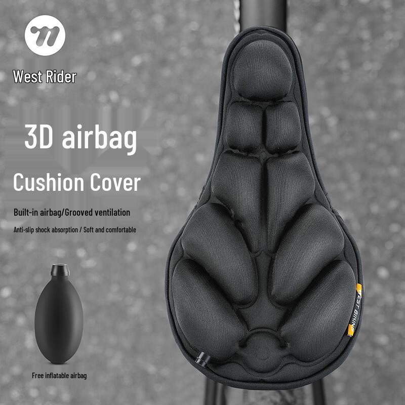 WestBiking Inflatable Shock-Absorbing Bicycle Seat Cover
