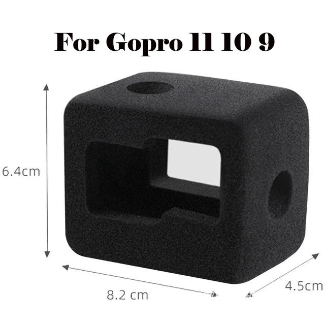 Windslayer Housing Wind Noise Cover Reduction Foam Case for DJI Osmo Action 4 3 GoPro Hero 11 10 9  7 6 5 Camera Accessories