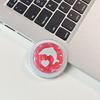 Dolphin Heart Mirror Phone Holder with Magnetic Suction, Compatible with MagSafe - Ideal for Desktop and Hands-Free Use, Japanese & Korean Style