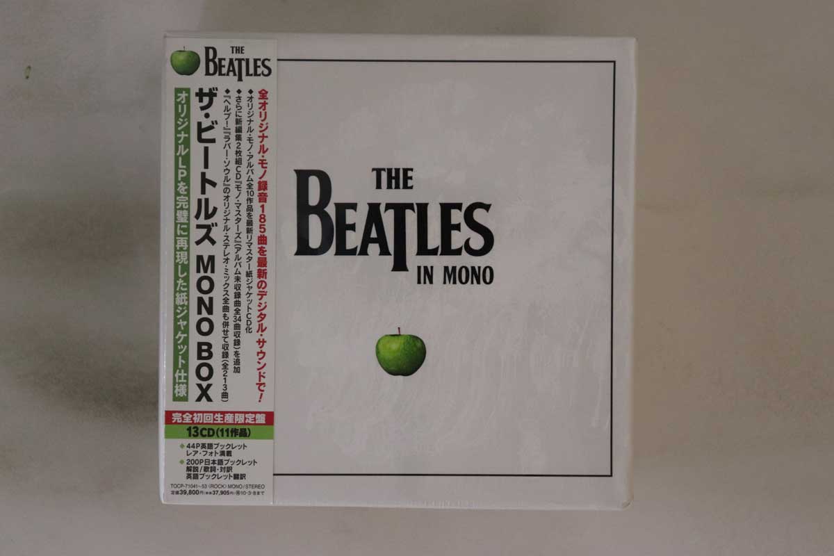 

CD BEATLES - Beatles In Mono TOCP7104153 APPLE 2009 Японія Обі Рок Вживаний