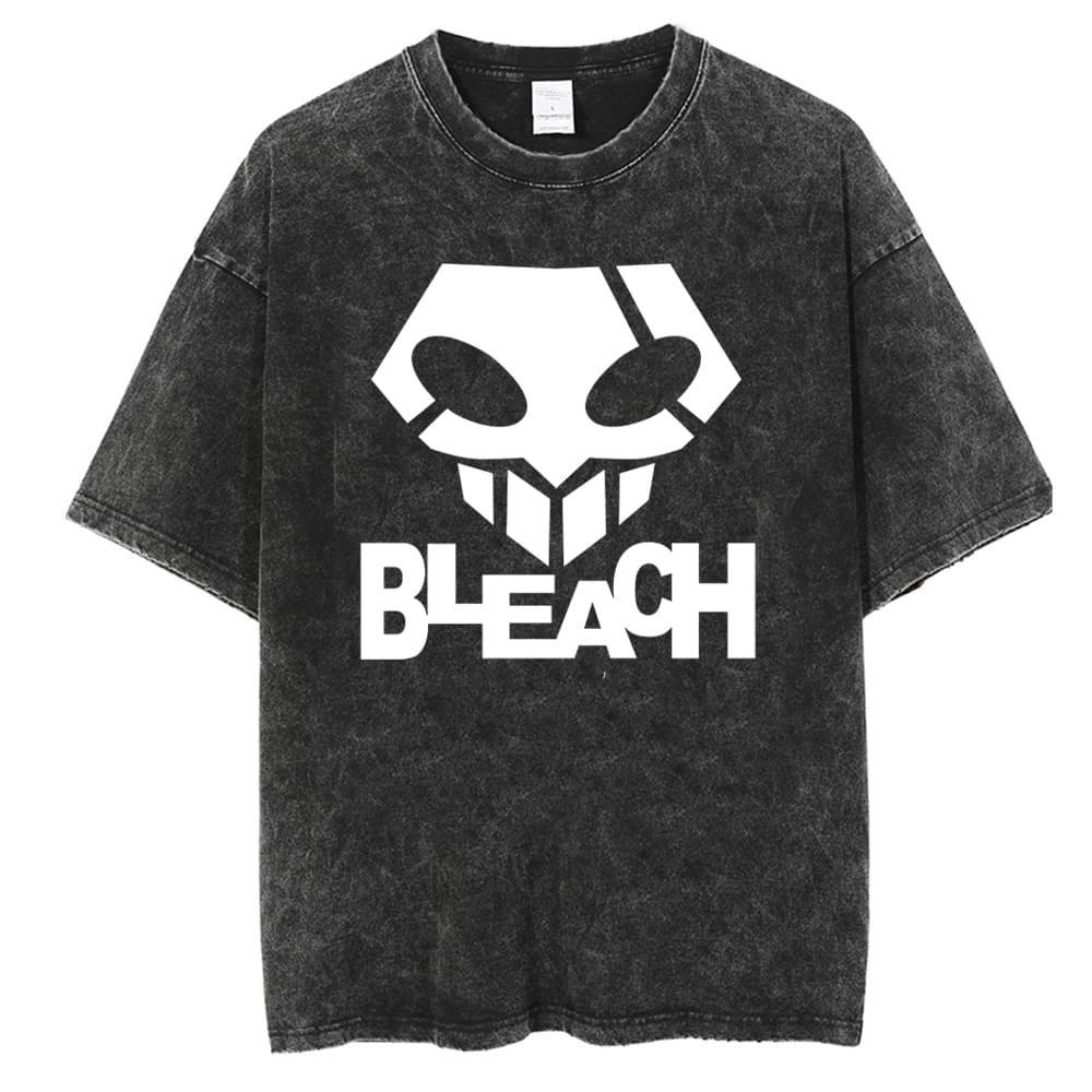 

Футболка с принтом японского аниме Bleach Zaraki Kenpachi Graphic T Shirt Men Women Manga T Shirts Harajuku Male Oversize Washed Cotton T Shirt L бежевый