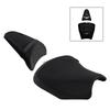 Front&Rear Raider Passenger Cushion Kit Black For Kawasaki Ninja 650 Z650 17-25