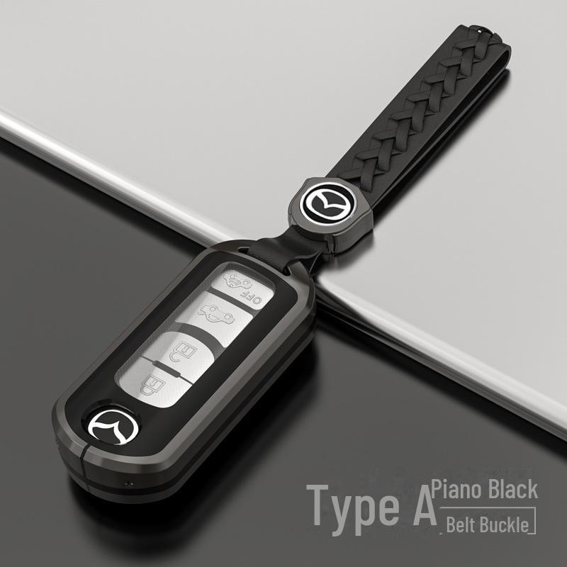 Mazda CX-5 CX-4 Atez 3 Metal Key Cover & Ring