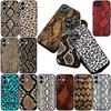 Skyddsfodral för Apple iPhone 17 Pro XS Max Air 6 7 8 Plus 5 + SE 2022 SE2 16E Fodral Mobilskal Ko-mönster Leopard Orm