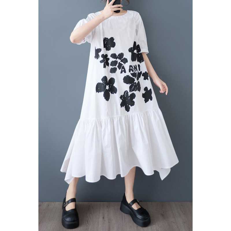 Summer Women's Short-sleeved Dress