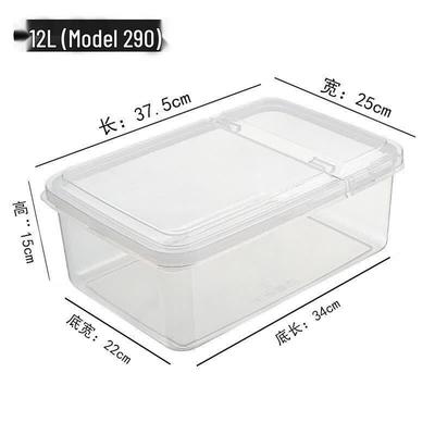 UOSO Flip-Top Plastic Food Storage & Display Box