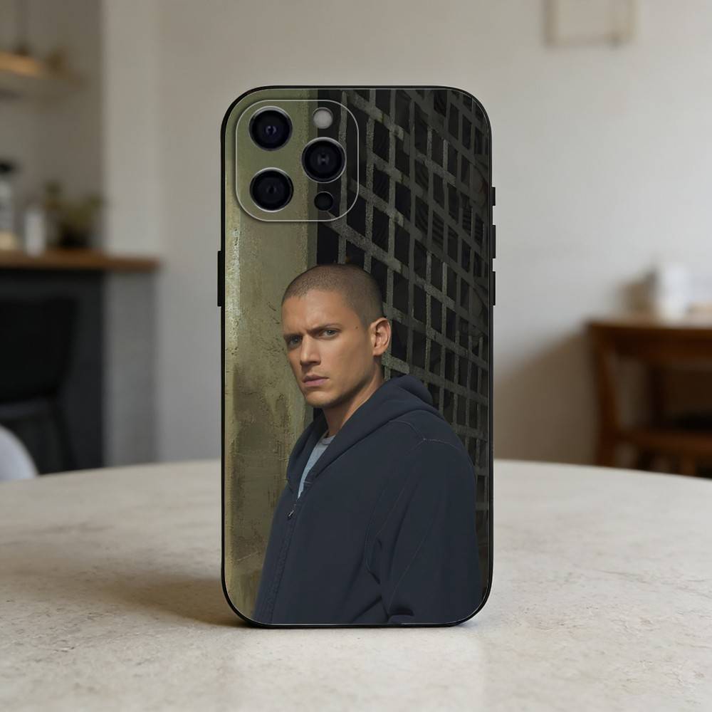 Prison Break TV Series Phone Case Silicone Black Soft For IPhone 17,16,15,14,13,12,11,SE,Plus Pro Max