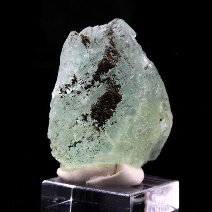 Pierres et Minéraux. Fluorite + Pyrite. 152.5 ct. Aouli, Midelt Province, Drâa-Tafilalet, Maroc.