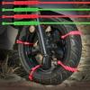Car Tire Chains Universal Emergency Tire Traction Chain Anti Slip Tie Safety Belt Snow Chains Motorcycle Accessories For Snow