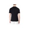 Emporio Armani Striped Eagle Logo Short Sleeve T-Shirt Men Tops Black 3H1TB7-1J30Z-0999