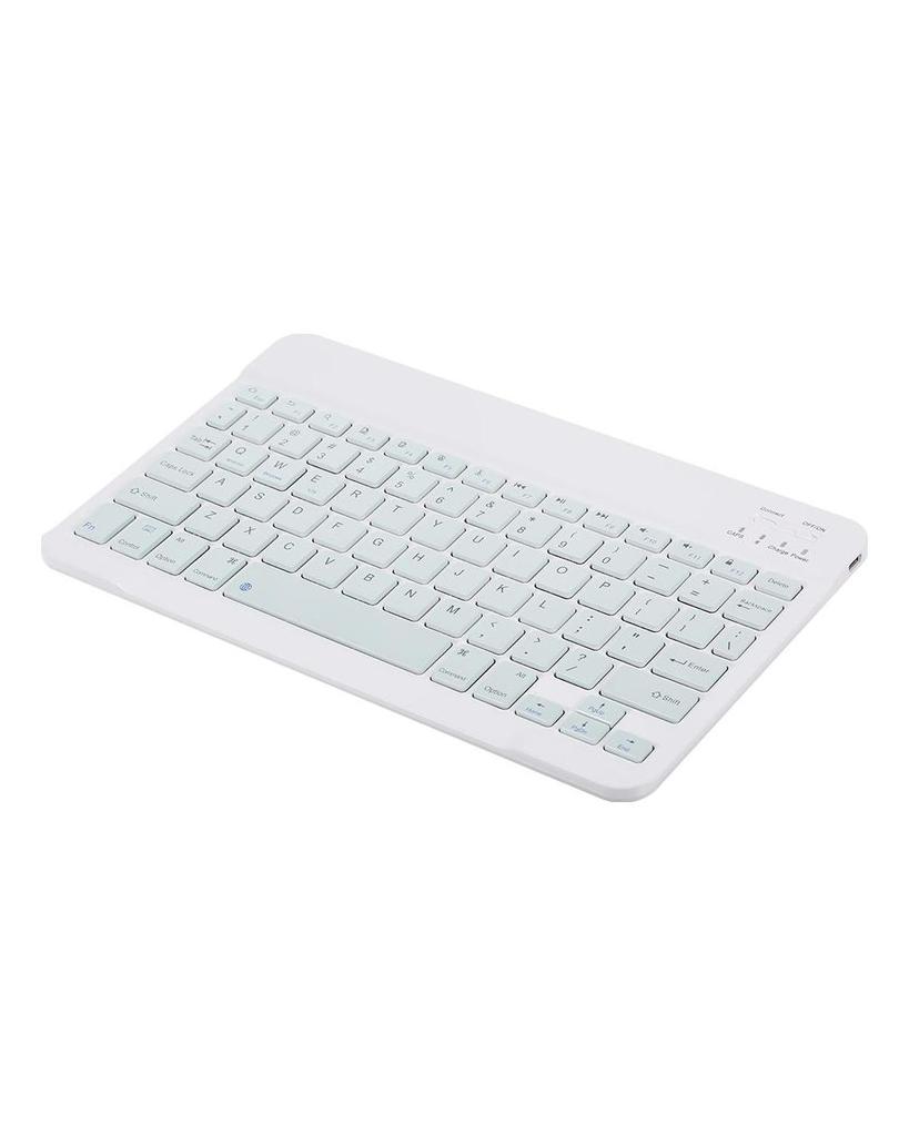 10-Zoll-Wireless-BT-Tastatur Threesystem Universelles, farbenfrohes, wiederaufladbares BT-Tastatur-Mobiltelefon