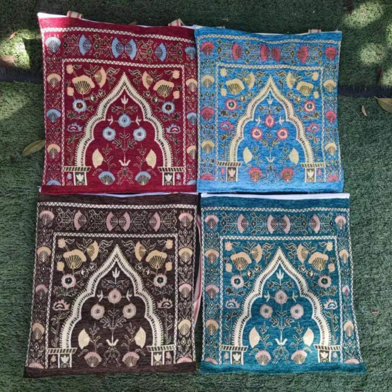 Prayer Blanket Floor Carpet Prayer Mat for Muslims Islamic Carpet with Tassels