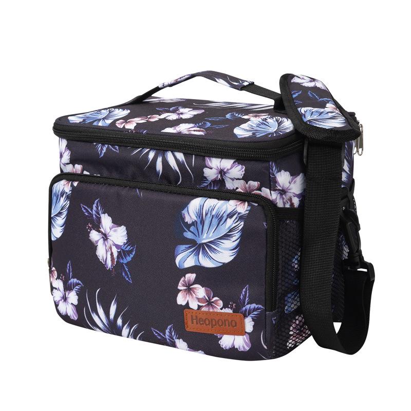 Waterproof Women's Large Oxford Insulated Lunch Handbag