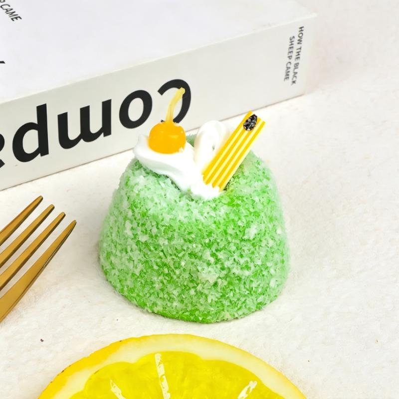 Cute Lovely Simulation Dessert Cake Squeeze Toy Soft Elastic Cake Toys Elastic Slow Rebound Squeeze Stress Relief Toys