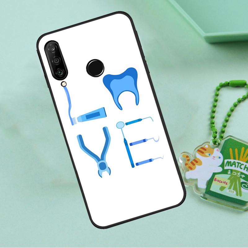 Dentist Dental Tooth For Huawei Nova Y90 Y70 Y60 Y61 Y91 Y72 9 10 SE 12i 12s 11i 5T P60 Pro P20 P30 P40 Lite Case