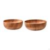 Bowl for Cereal and Rice with Wooden Design Food Storage
