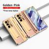 Slim Leather Case Galaxy Z Fold8 Fold7 With Pen Slot Shockproof Stand Support Premium PU Cover